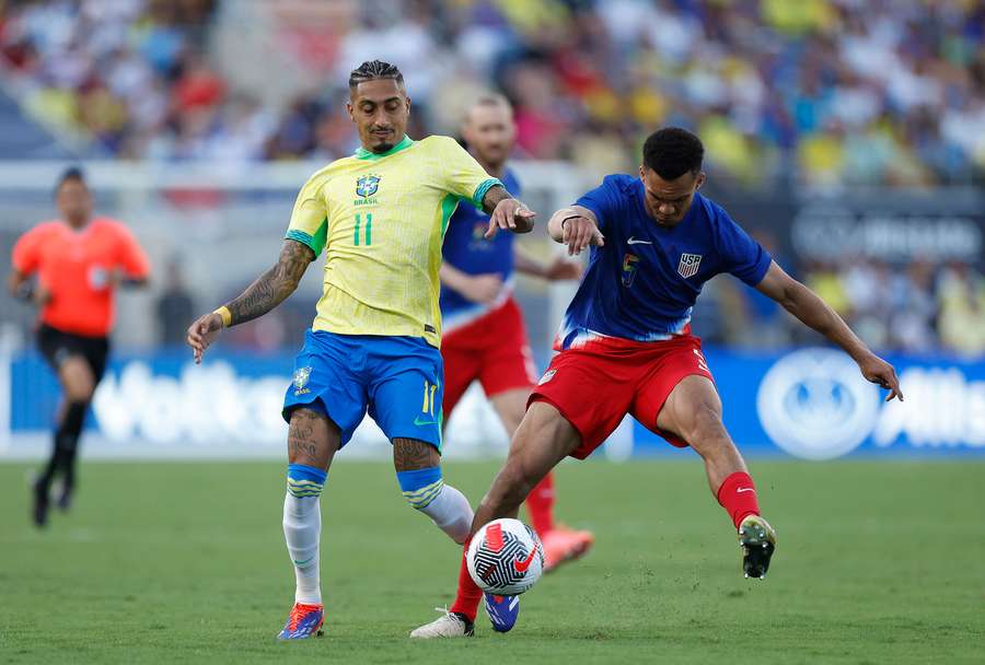 Raphinha voltará ao grupo da Seleção Brasileira