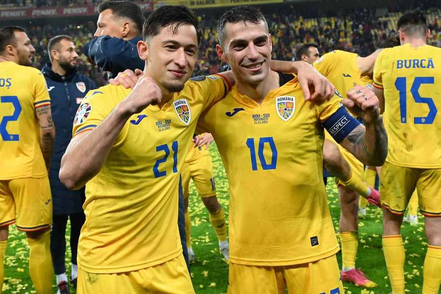 Olimpiu Moruțan, alături de Nicolae Stanciu