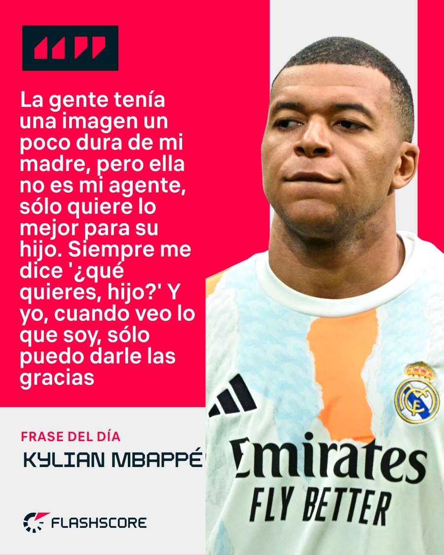 Declaraciones de Mbappé