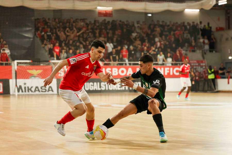 Benfica esteve a vencer no Pavilhão da Luz