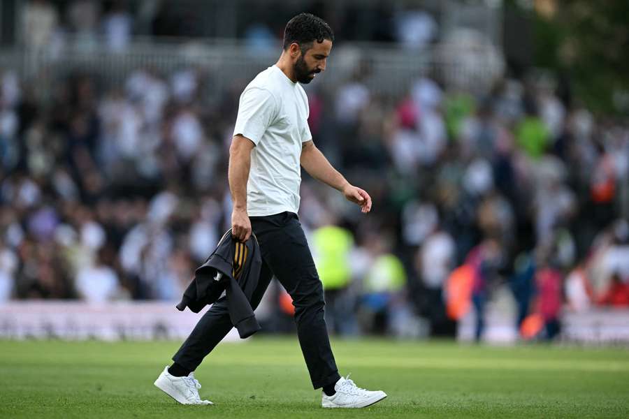 Ruben Amorim, treinador do Manchester United