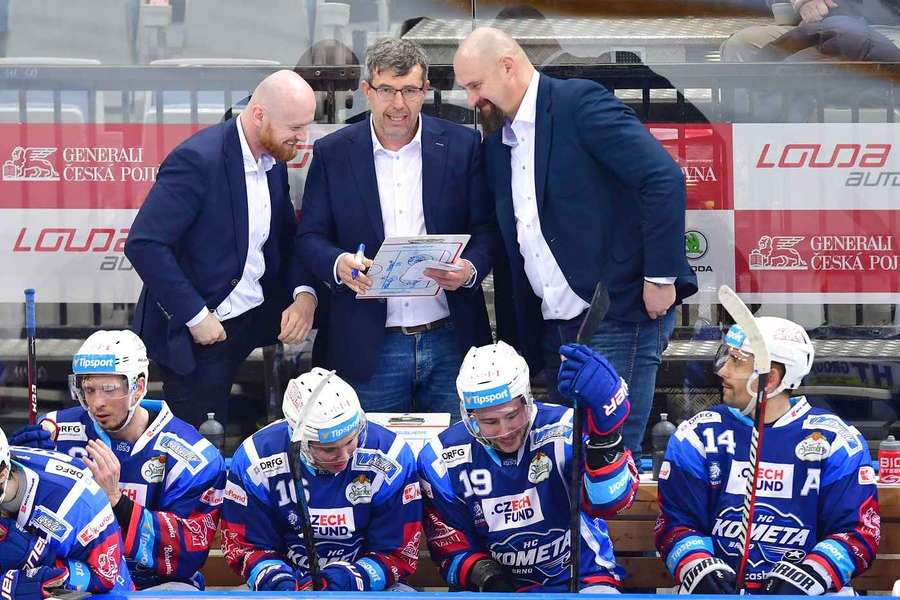 Horáček, Pokorný a Zábranský v roce 2020.