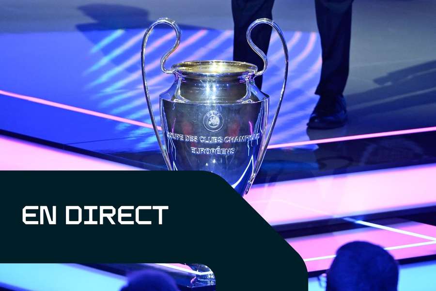 Le trophée exposé ce jeudi à Monaco.