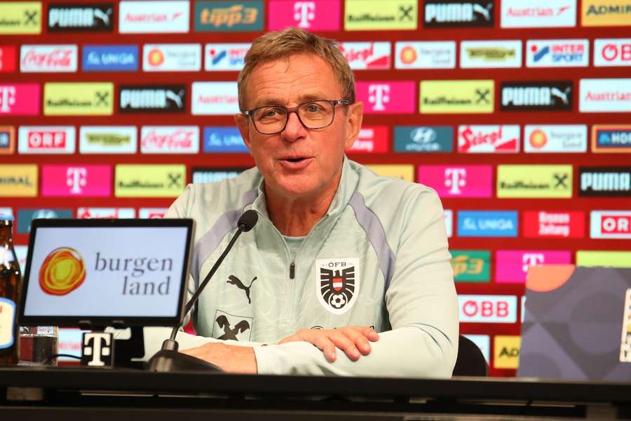 ÖFB-Teamchef Ralf Rangnick