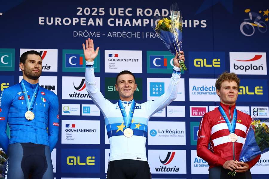 Evenepoel s ďalším zlatom.
