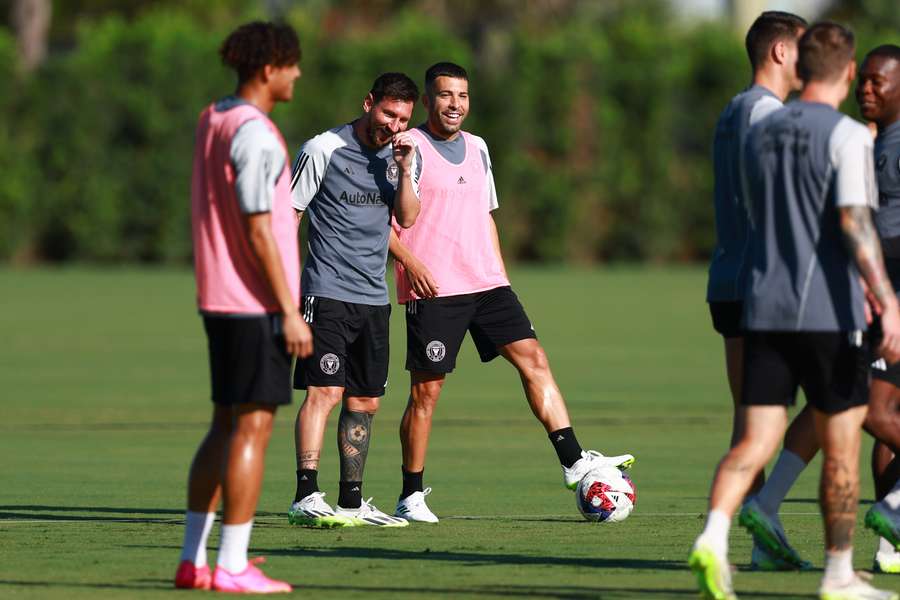 Messi y Alba se reencuentran en el Inter Miami