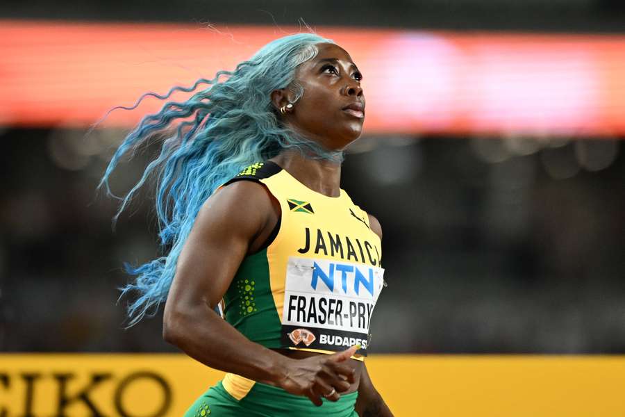 Em 2023, Fraser-Pryce terminou em terceiro lugar nos 100 m no Campeonato Mundial em Budapeste