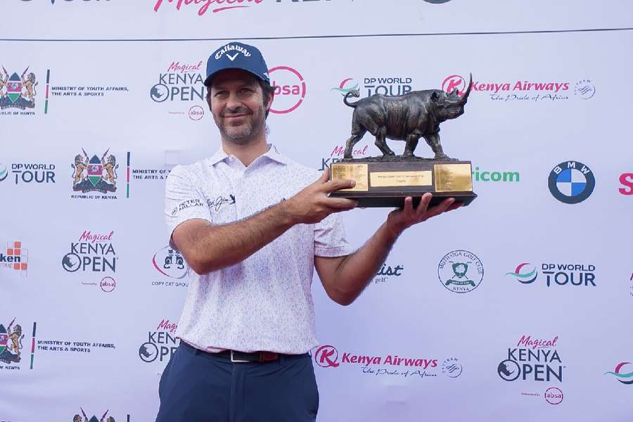 Jorge Campillo, campeón del Abierto de Kenia de golf