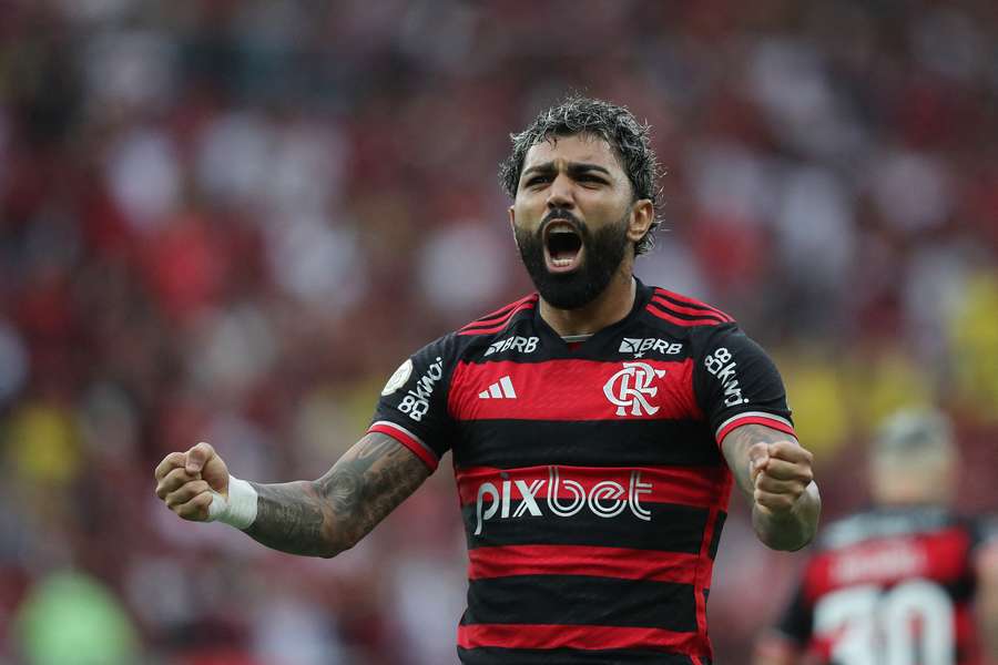 Gabigol voltou a marcar na vitória do Flamengo sobre o Juventude