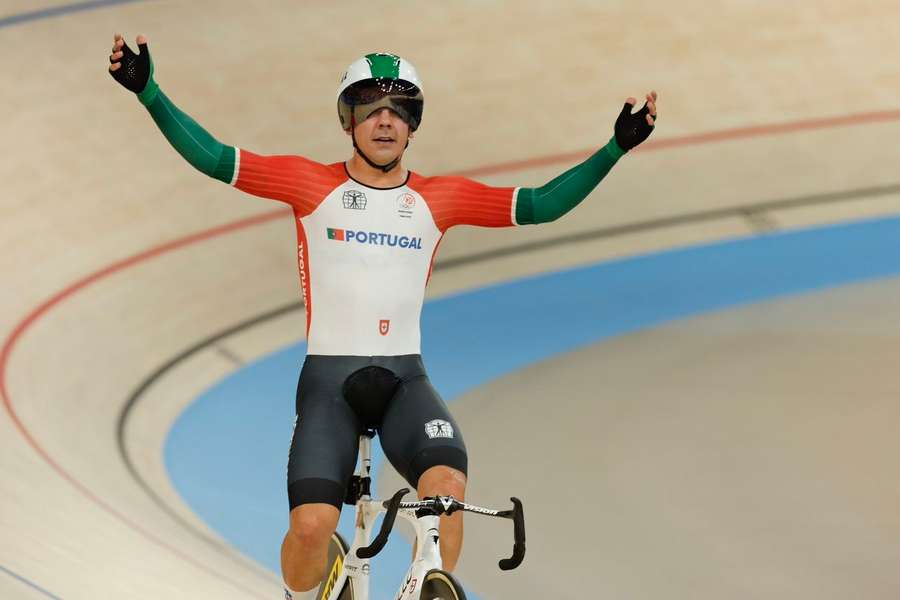 Iúri Leitão campeão europeu na corrida por pontos