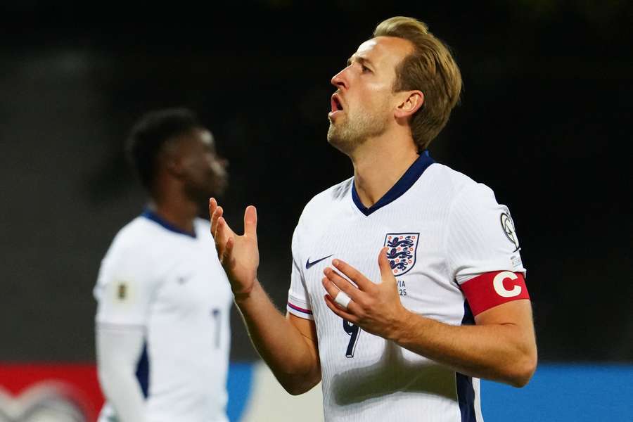 Harry Kane, da Inglaterra, faz grande temporada Harry Kane, da Inglaterra, faz grande temporada