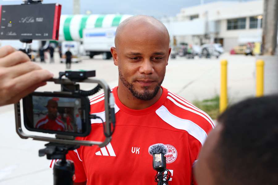 Vincent Kompany, técnico do Bayern