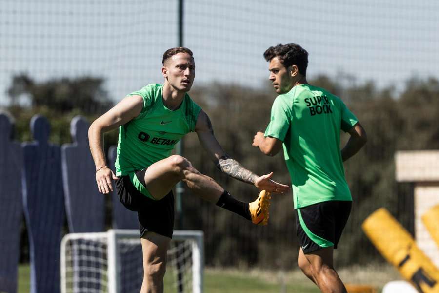 Leões prepararam o duelo com a Juventus