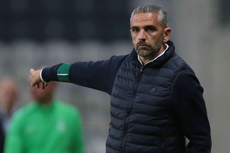 Rui Borges, treinador do Sporting