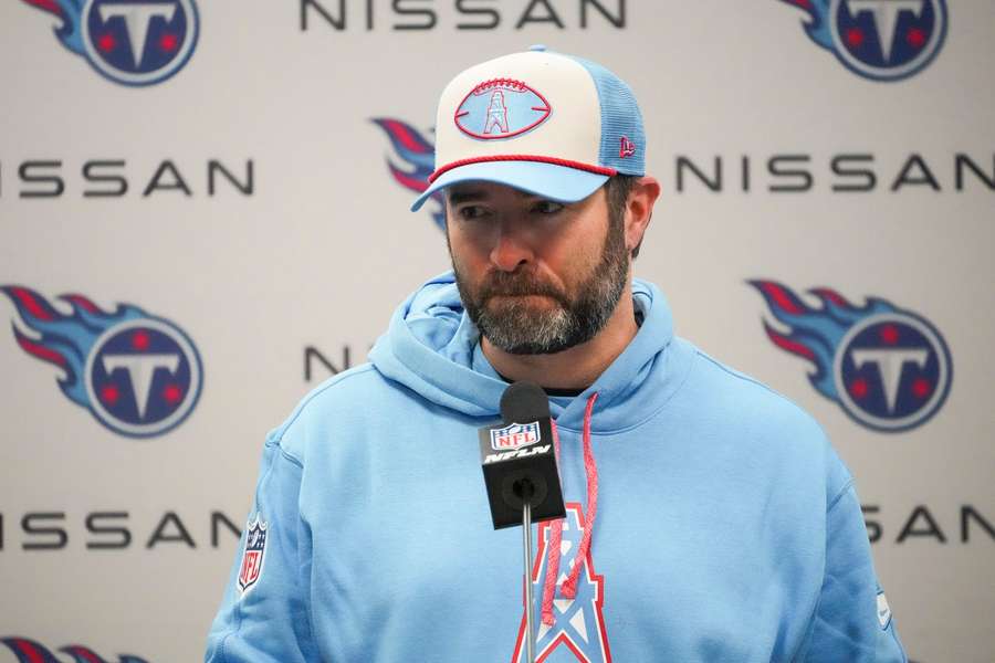 Tennessee Titans head coach Brian Callahan