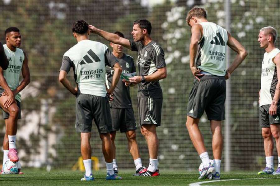 Real Madrid la antrenamente
