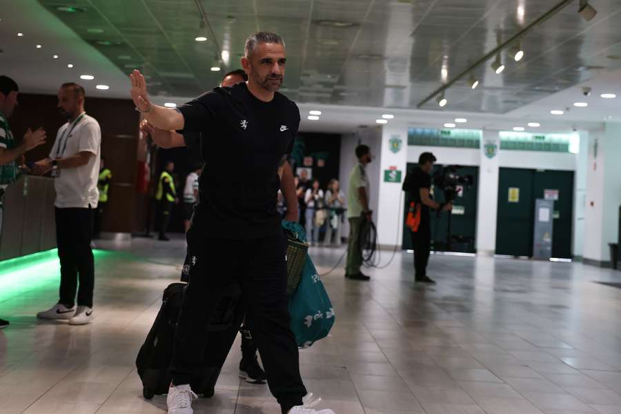 Rui Borges, treinador do Sporting