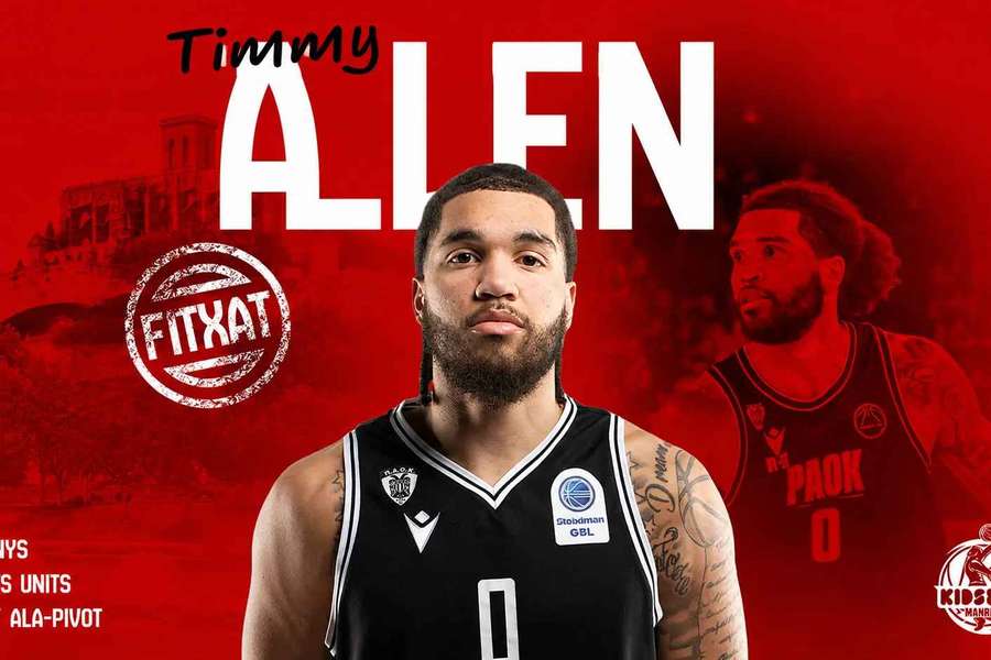 Manresa ficha a Timmy Allen