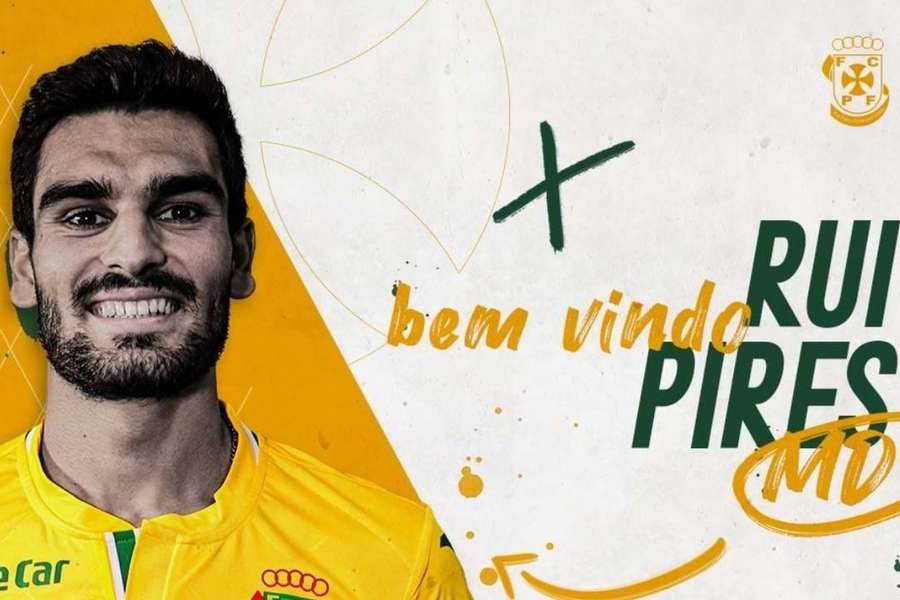 Rui Pires esteve duas épocas no Paços de Ferreira