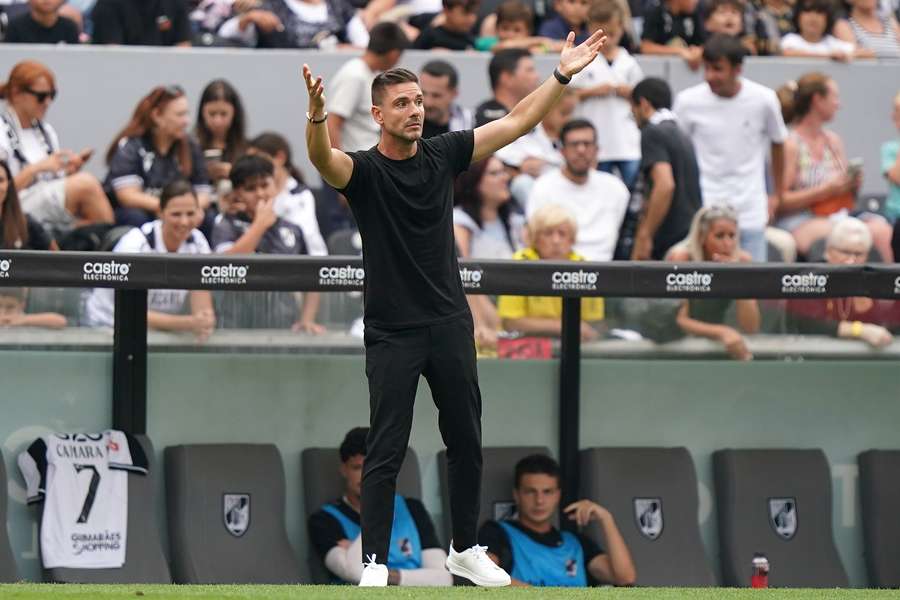 Tiago Margarido, treinador do Vitória SC