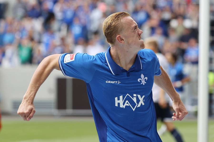 Hattrick von Darmstadts Torjäger Isaac Lidberg
