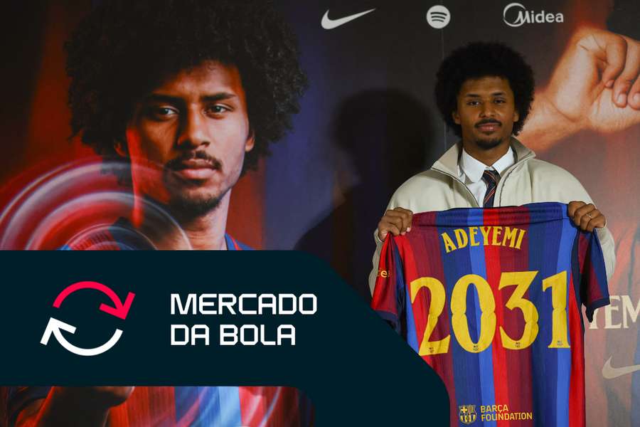 Adeyemi é o novo reforço do Barcelona Adeyemi é o novo reforço do Barcelona