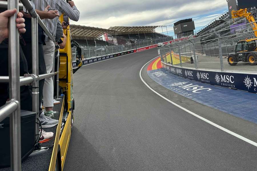 La inclinación de la Monumental alcanza el 24% La inclinación de la Monumental alcanza el 24%