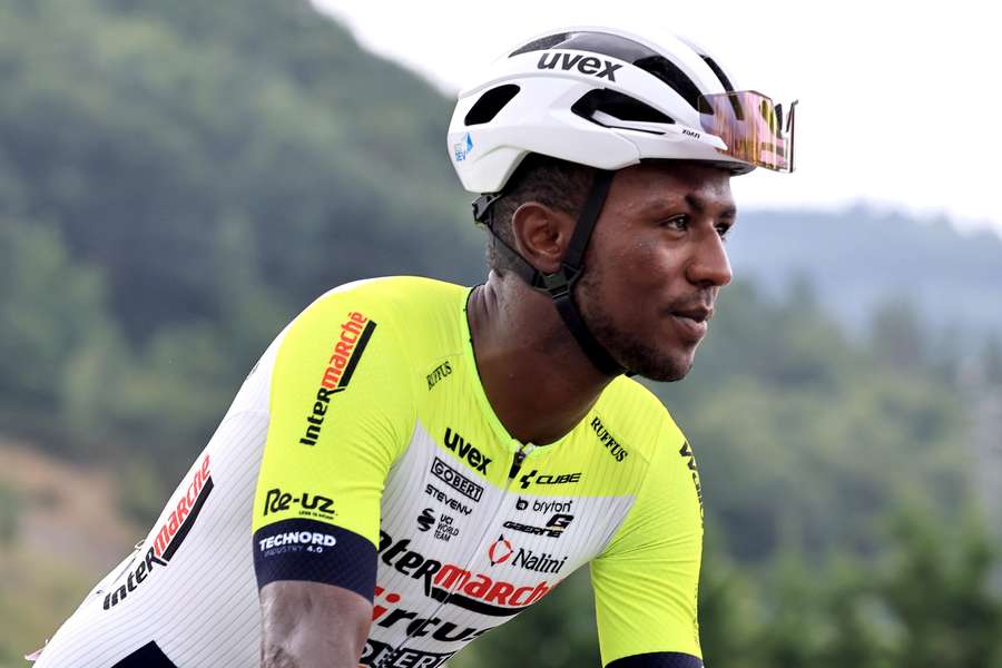 Biniam Girmay is Intermarché's kopman voor de Giro d'Italia