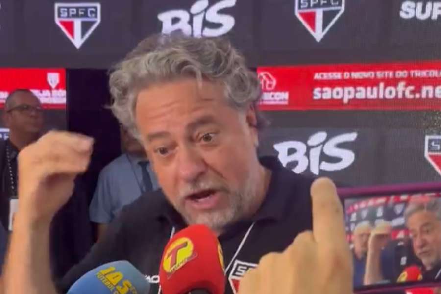 Julio Casares saiu irritadíssimo do Choque-Rei