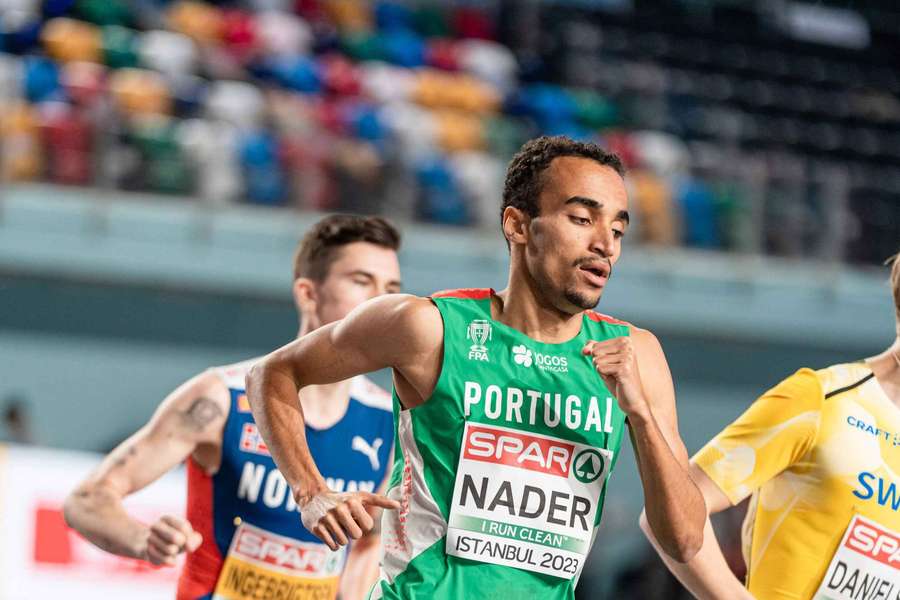 Isaac Nader em prova