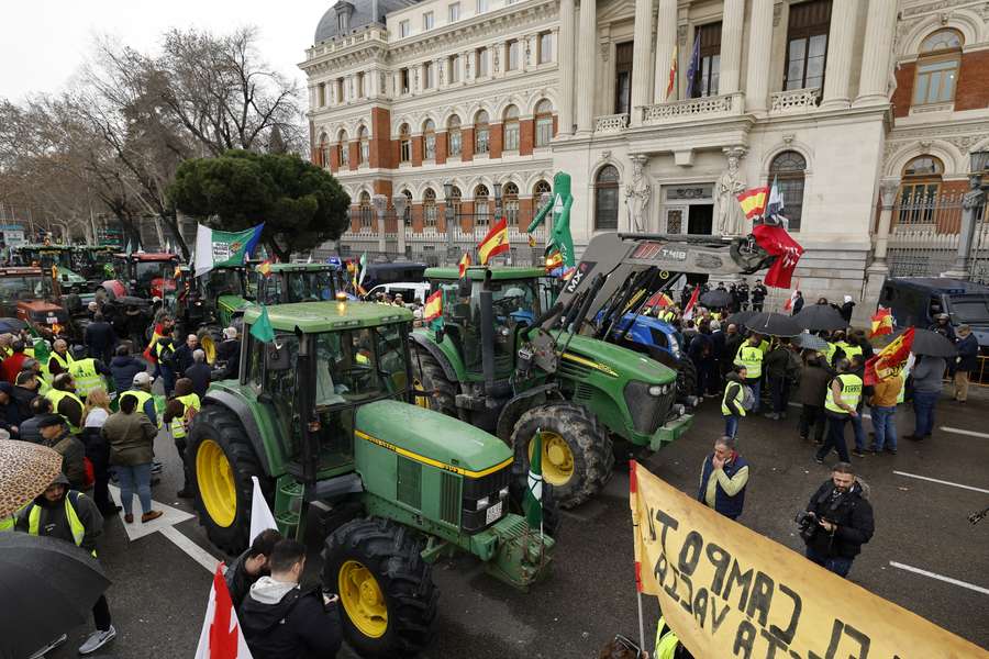 Protesten in Madrid