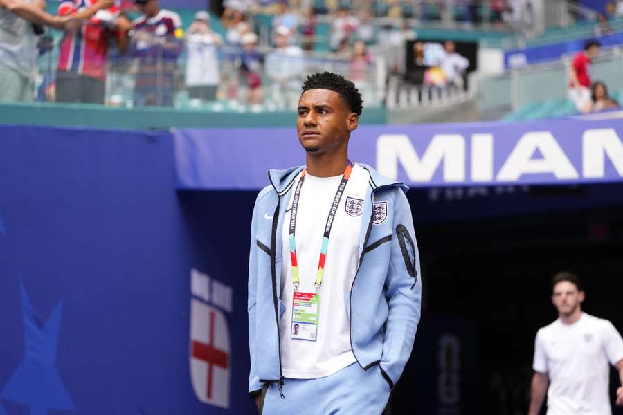 Ollie Watkins avec l'Angleterre, lors de la Coupe du monde.
