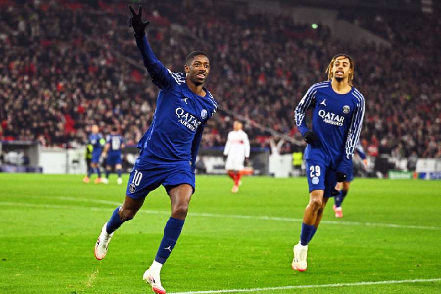 PSG step up on final matchday by thrashing Stuttgart and securing play-off spot 