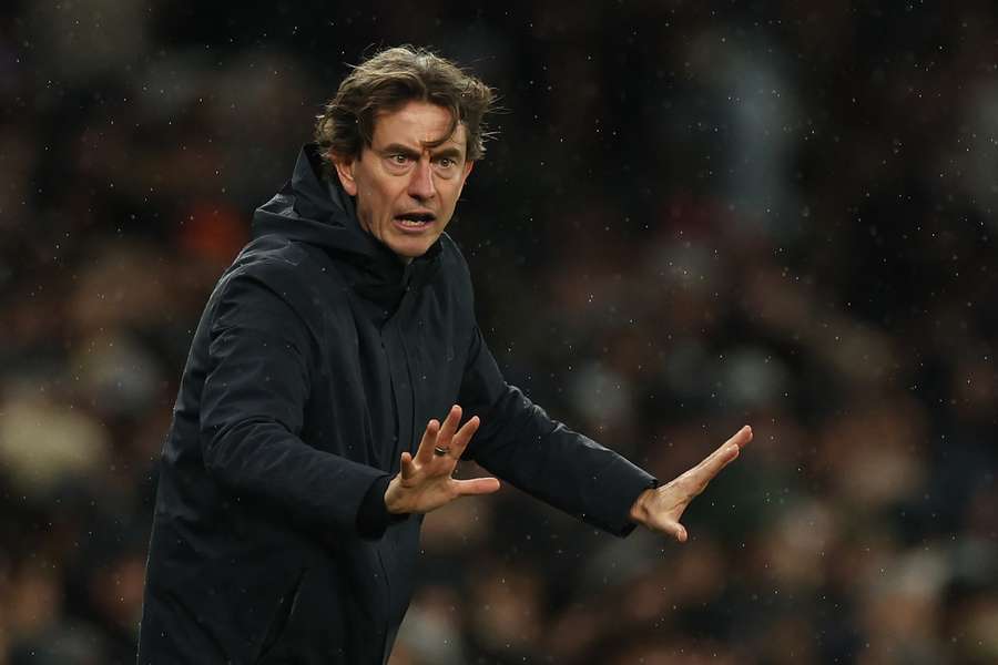 Tottenham manager Thomas Frank is under pressure Tottenham manager Thomas Frank is under pressure