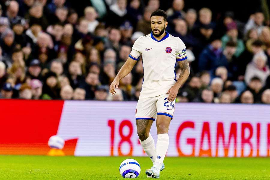 Reece James em ação no Chelsea