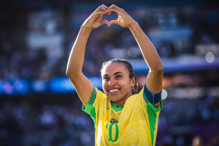 Marta bei den Olympischen Spielen 2024.
