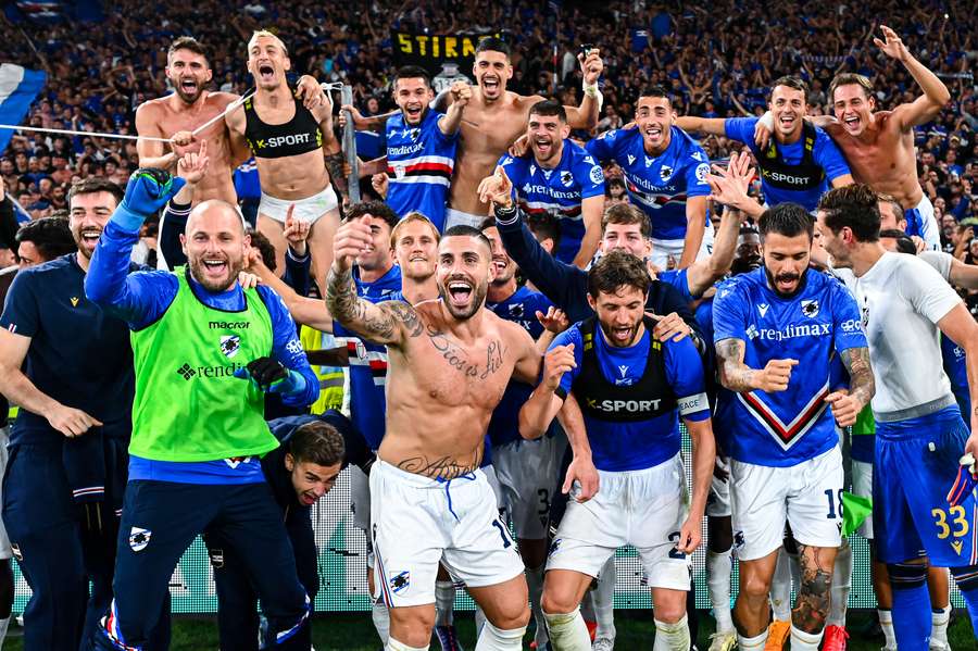 La Sampdoria è agli ottavi dopo aver vinto il derby