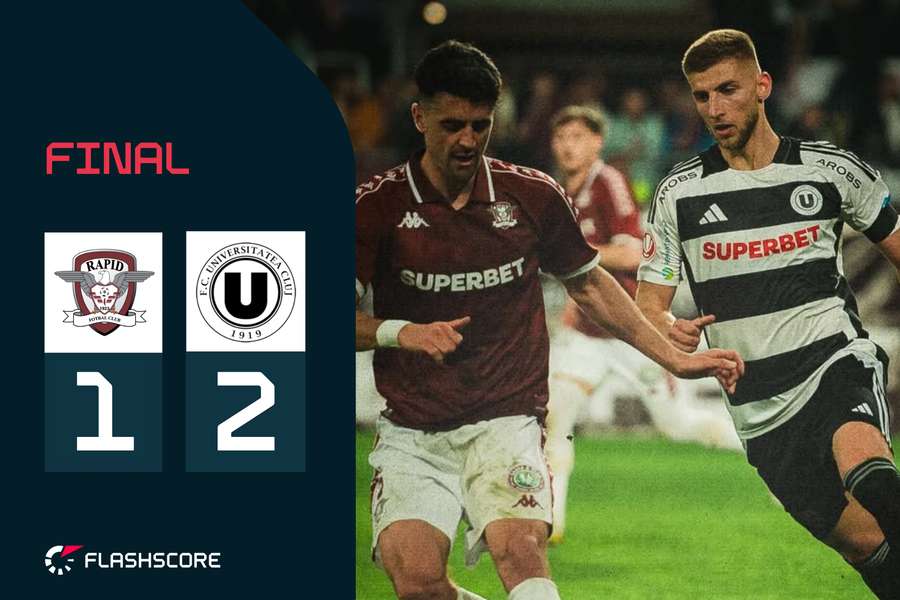 Rapid - ”U” Cluj 1-2
