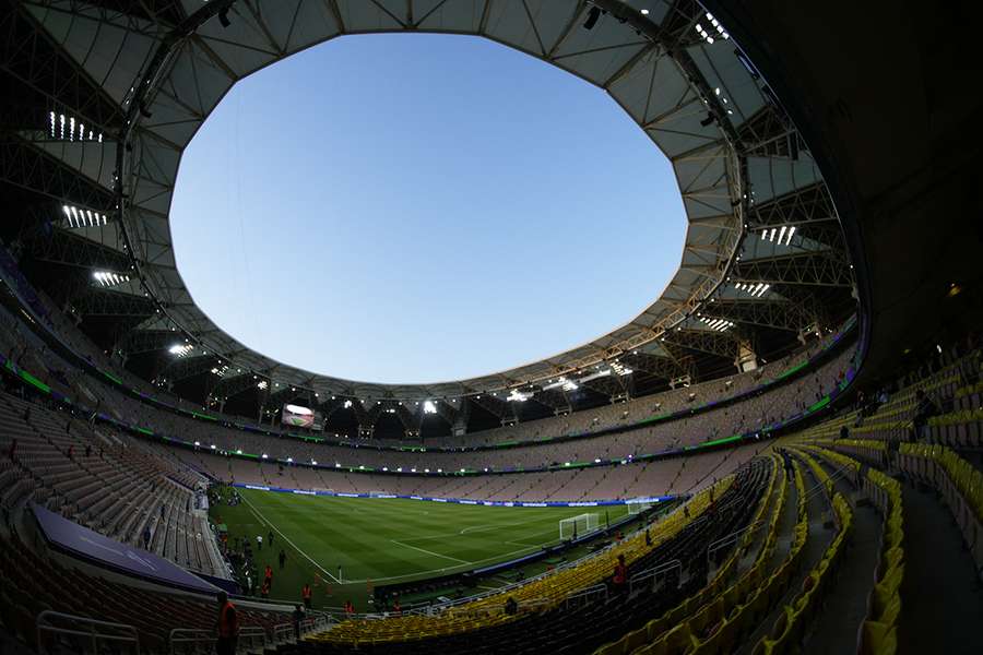 A general view of the King Abdullah Sports City stadium