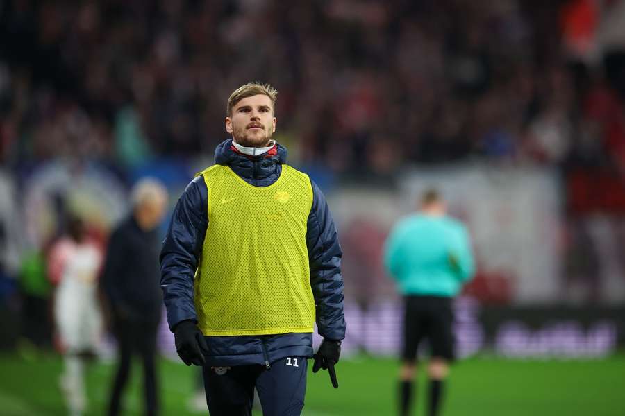 Timo Werner draagt tegenwoordig niet meer vaak het wedstrijdshirt van RB Leipzig