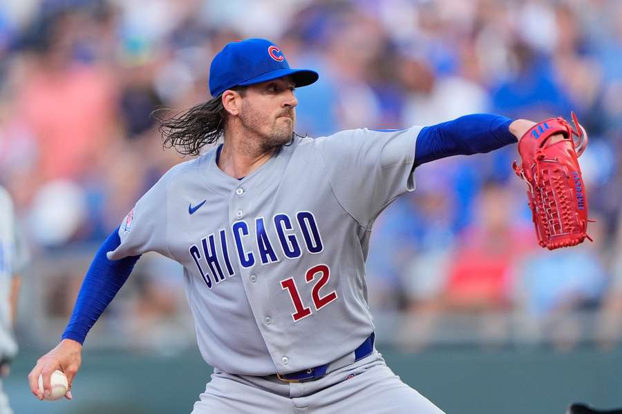 Kevin Gausman during his first start with the Chicago Cubs (2026) Kevin Gausman during his first start with the Chicago Cubs (2026)