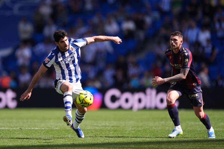 Goncalo Guedes, della Real Sociedad