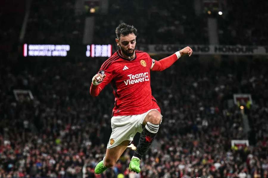 Bruno Fernandes, capitão do Manchester United