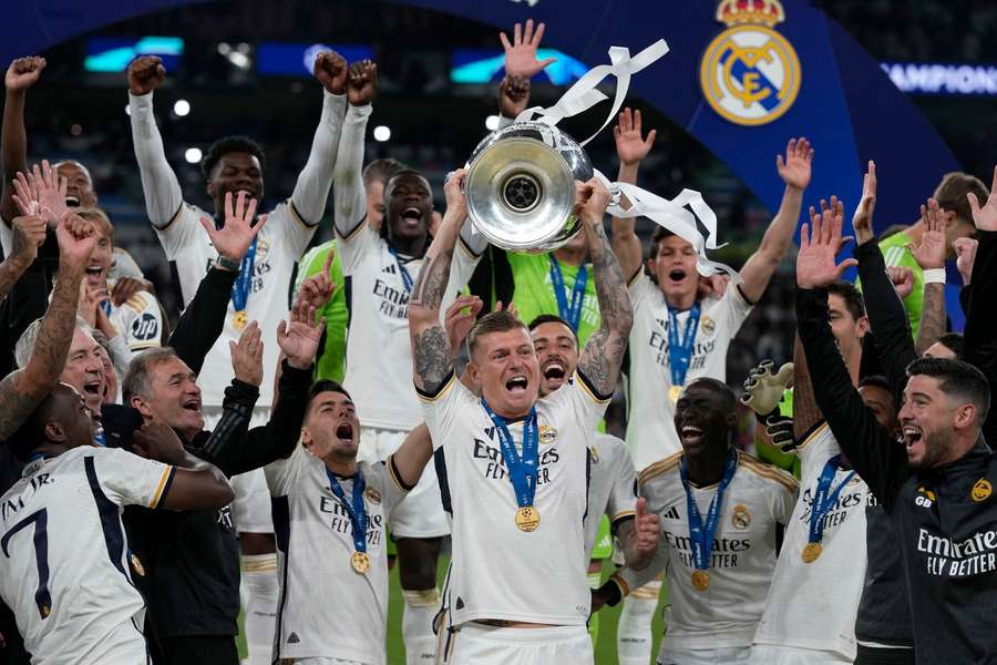 Radost v podání fotbalistů Realu Madrid.