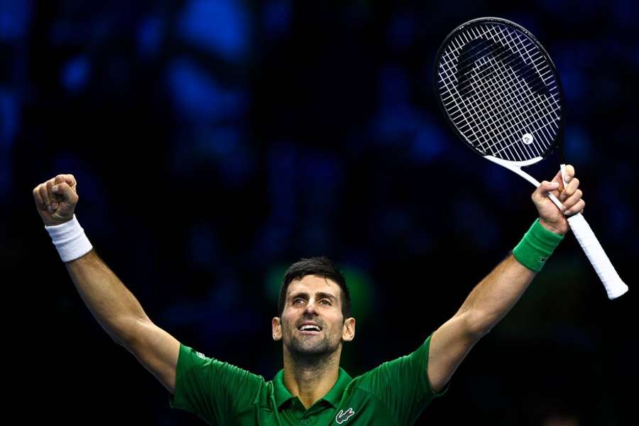 Djokovic é o único tenista invicto no ATP Finals