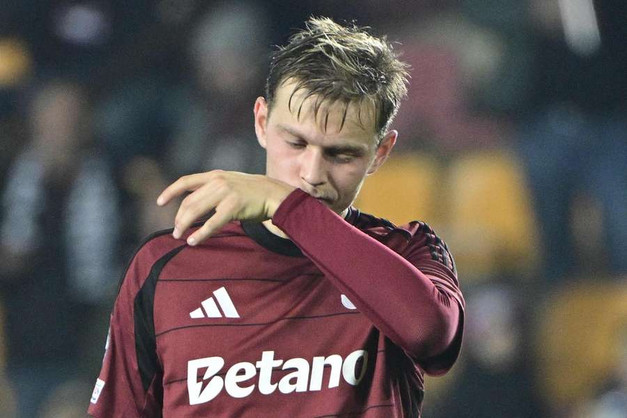 Dánský obránce Mathias Ross během hostování ve Spartě