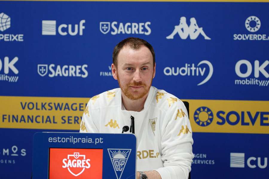 Ian Cathro, treinador do Estoril