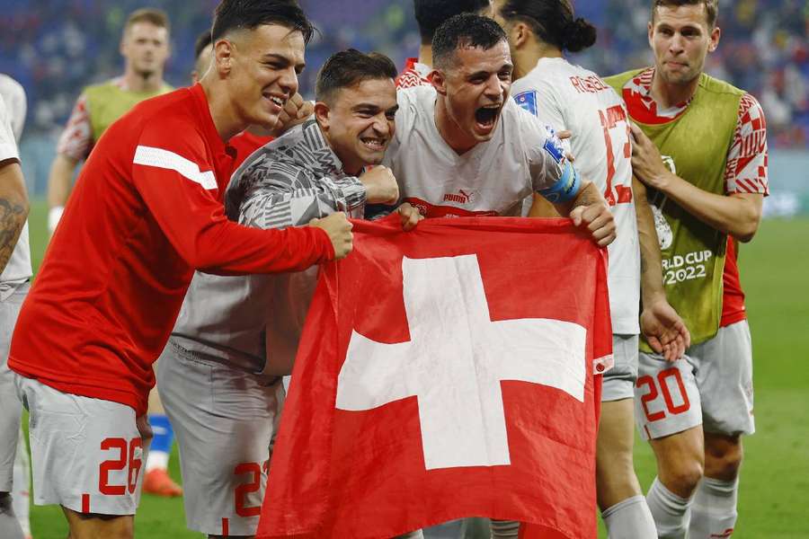 Switzerland beat Serbia 3-2 in their last group match