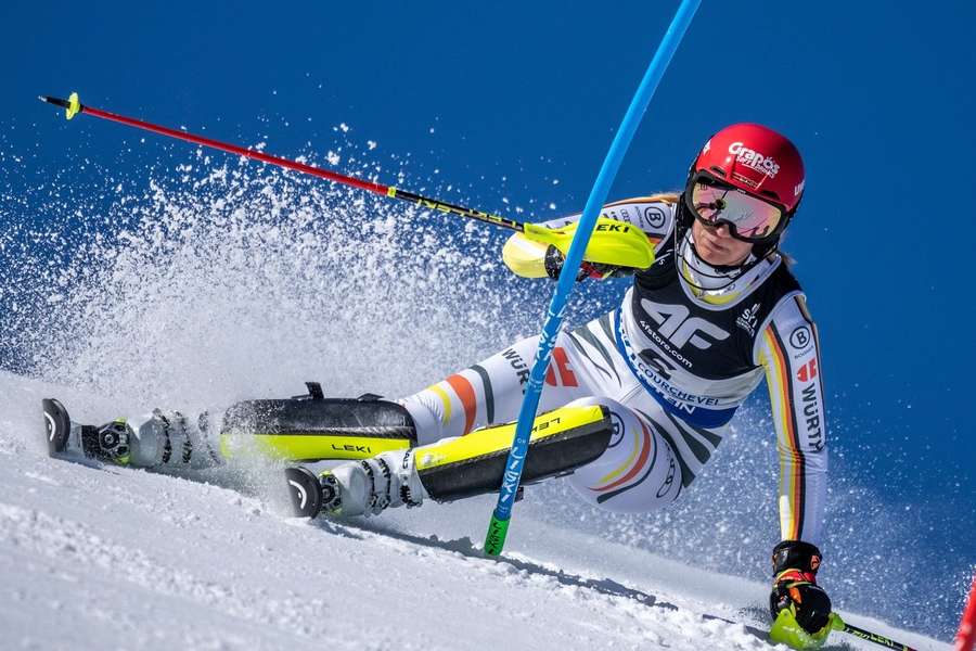Lena Dürr hat im Slalom bei der WM im französischen Meribel die Bronze-Medaille 