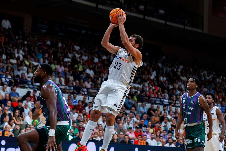 Llull, durante la final de la Supercopa perdida ante el Unicaja